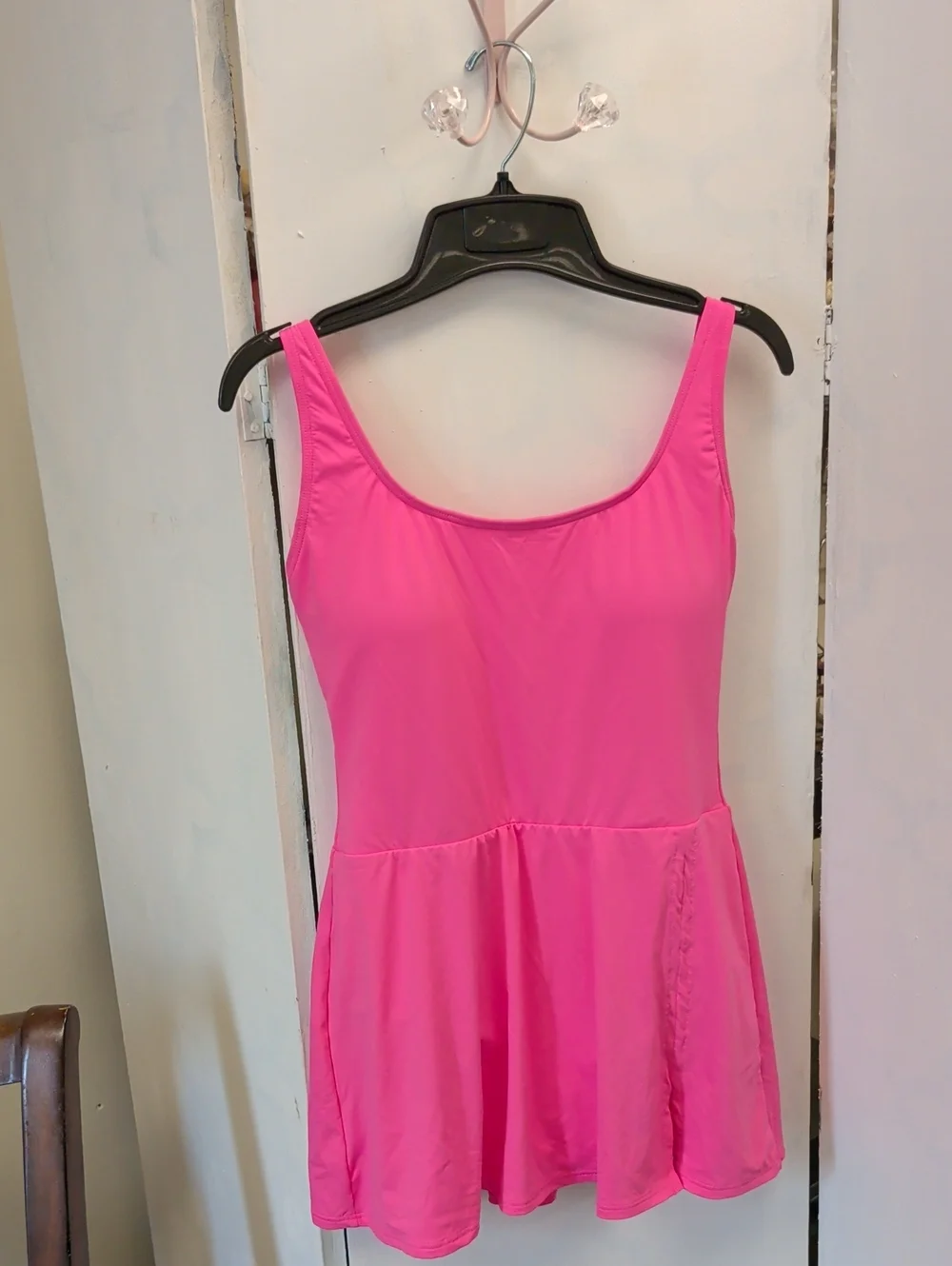 Carmen Marc Valvo Neon Pink Swim Top